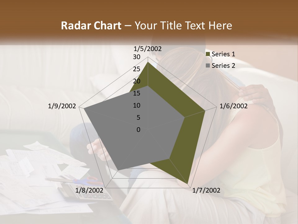 Issues Wife Couple PowerPoint Template
