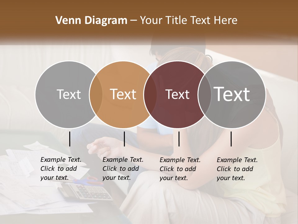 Issues Wife Couple PowerPoint Template