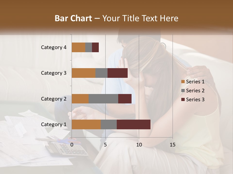 Issues Wife Couple PowerPoint Template