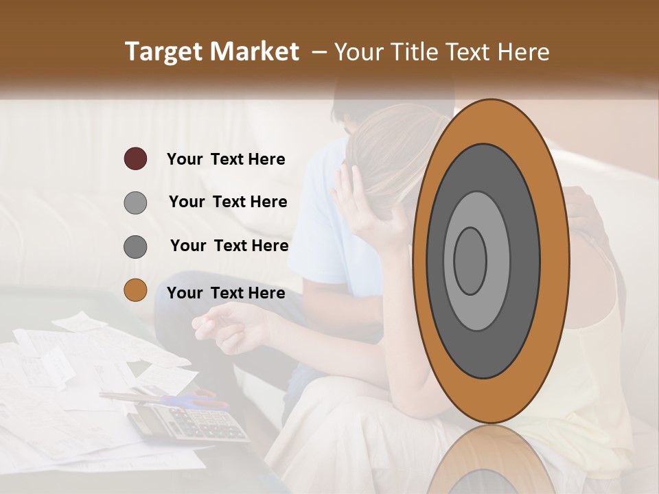 Issues Wife Couple PowerPoint Template