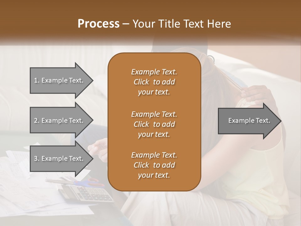 Issues Wife Couple PowerPoint Template