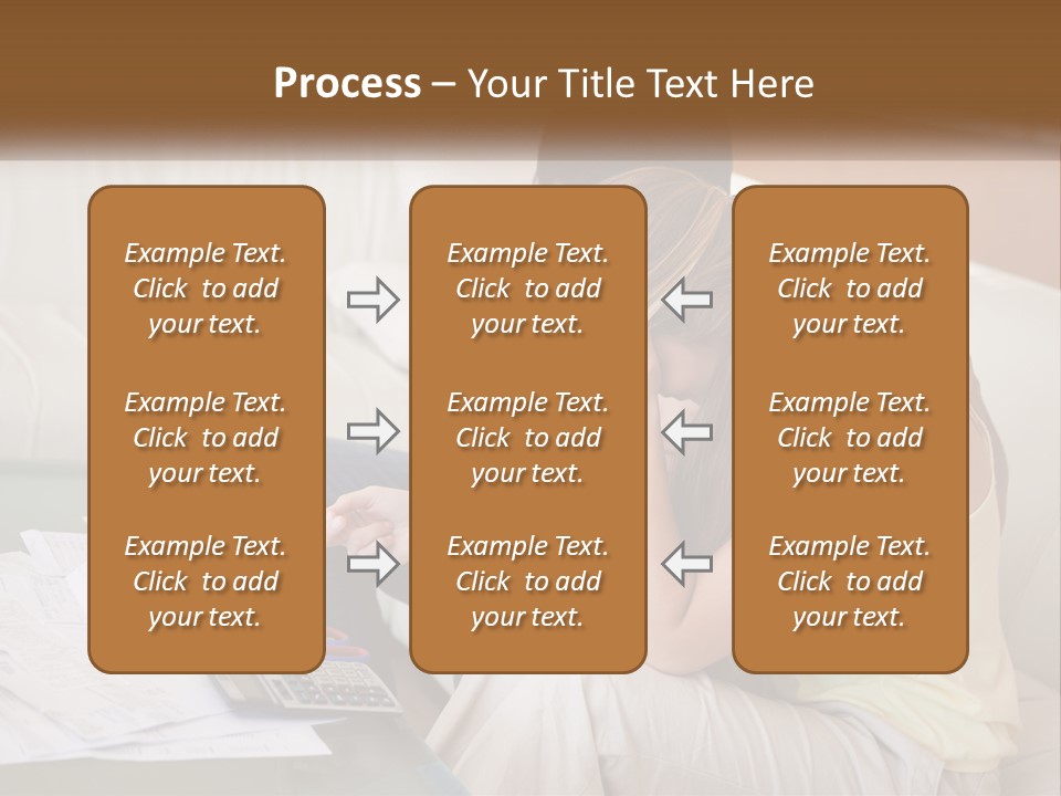 Issues Wife Couple PowerPoint Template