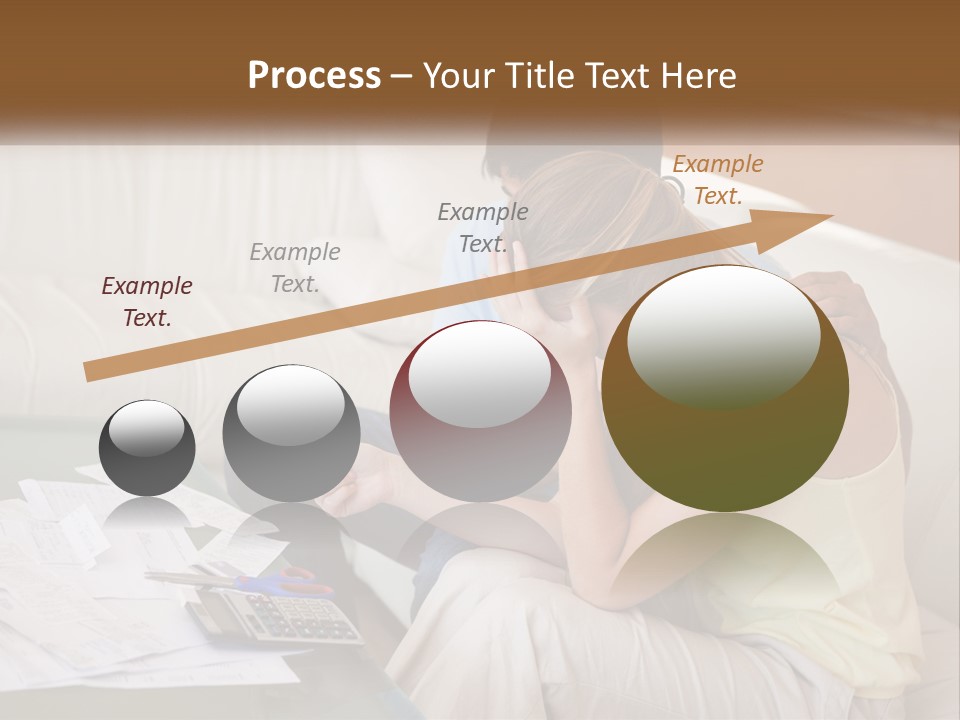 Issues Wife Couple PowerPoint Template