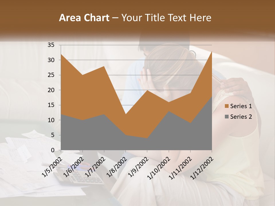 Issues Wife Couple PowerPoint Template