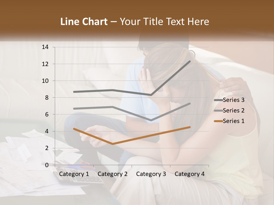 Issues Wife Couple PowerPoint Template