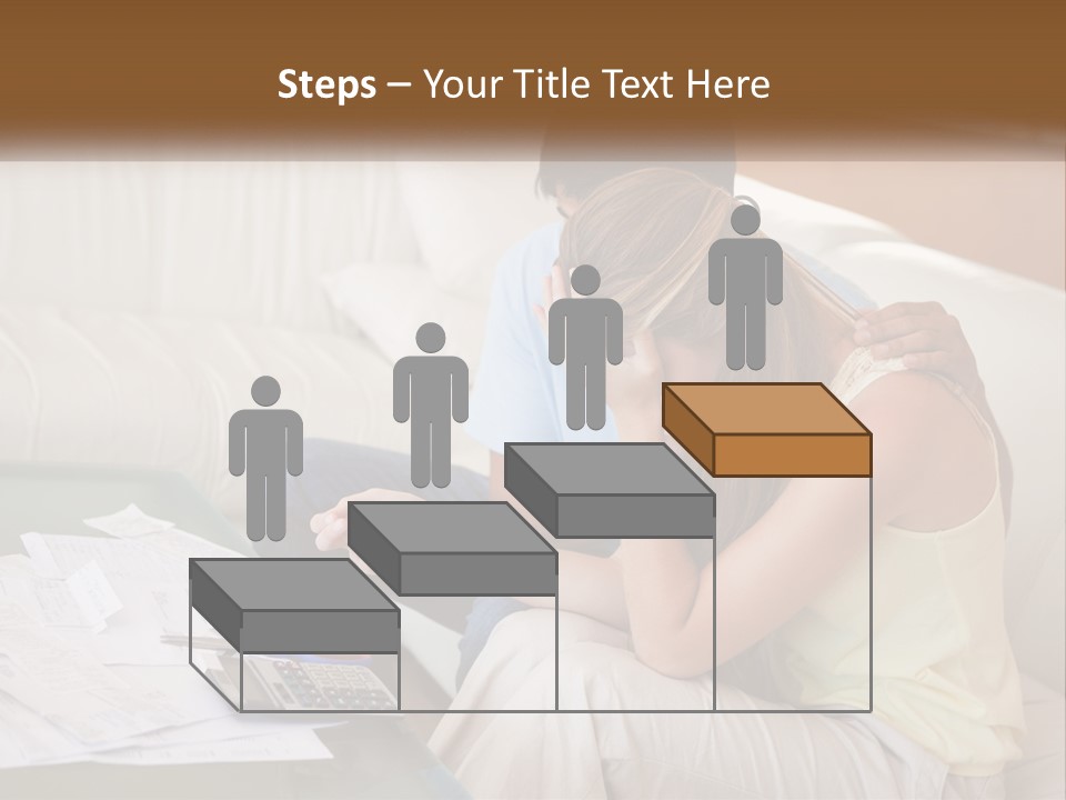 Issues Wife Couple PowerPoint Template