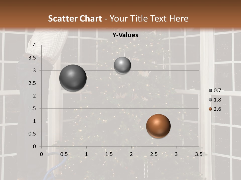 Steps Decorating Illuminated PowerPoint Template