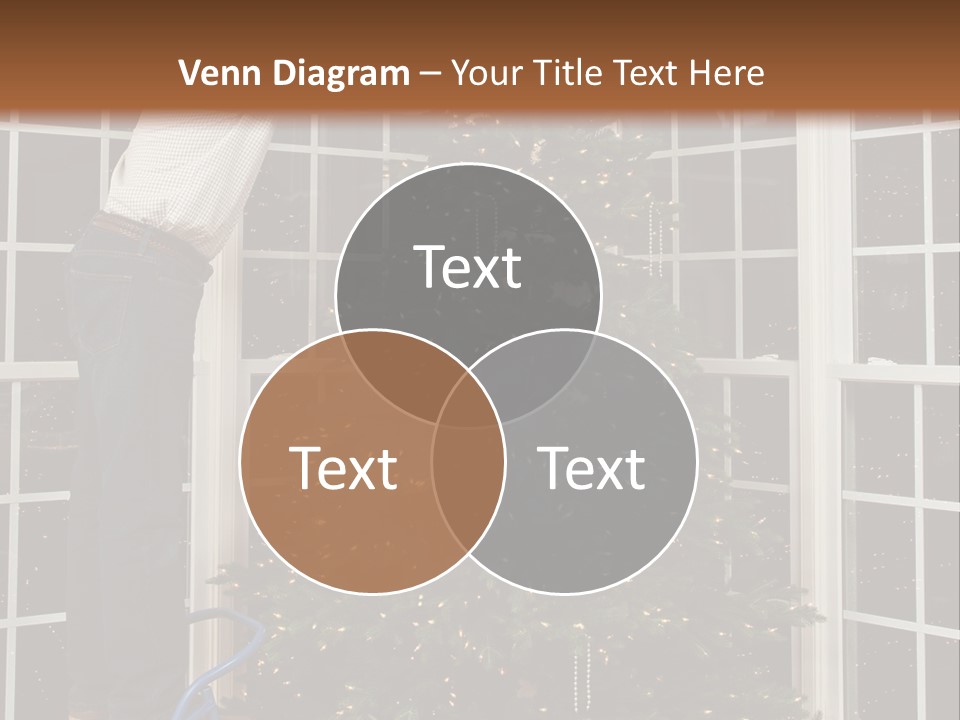 Steps Decorating Illuminated PowerPoint Template