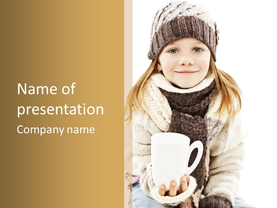 Drink Copy Tea PowerPoint Template