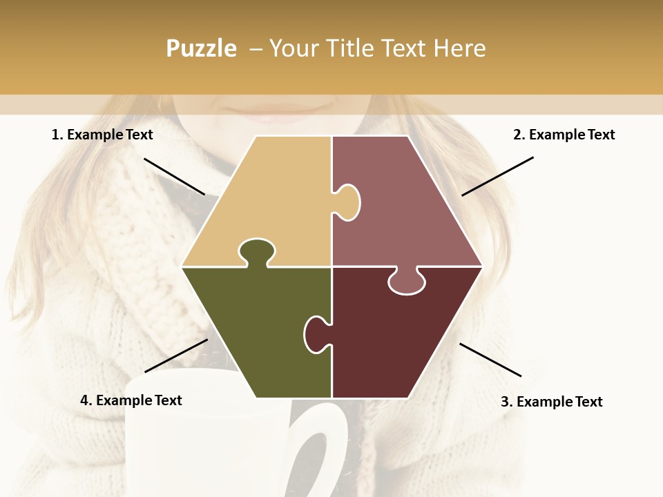 Drink Copy Tea PowerPoint Template