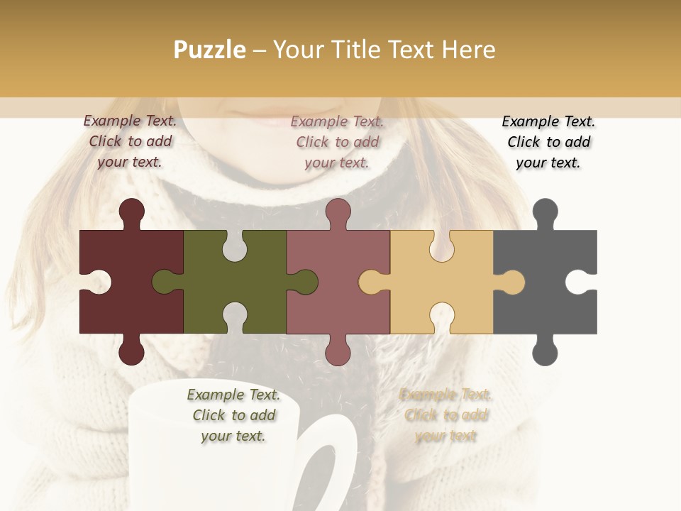 Drink Copy Tea PowerPoint Template