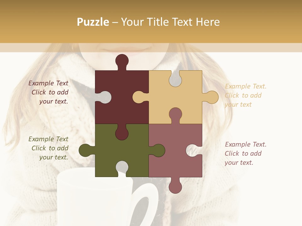 Drink Copy Tea PowerPoint Template