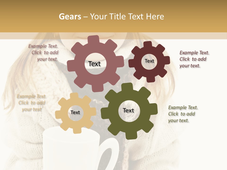 Drink Copy Tea PowerPoint Template