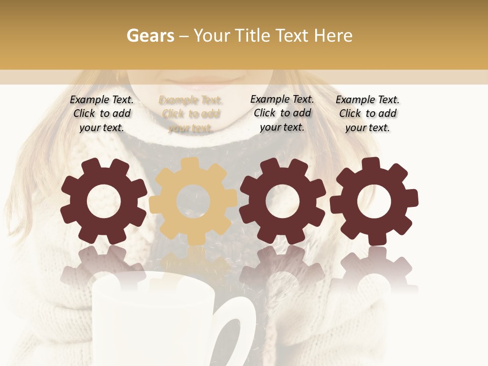 Drink Copy Tea PowerPoint Template