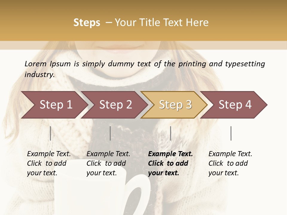 Drink Copy Tea PowerPoint Template