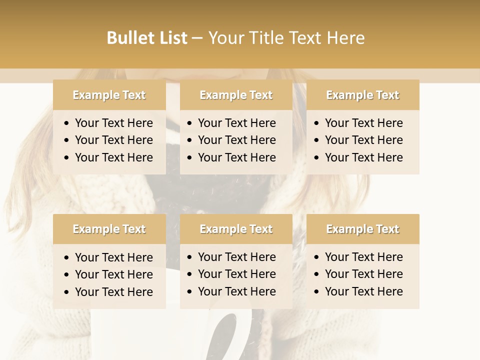 Drink Copy Tea PowerPoint Template