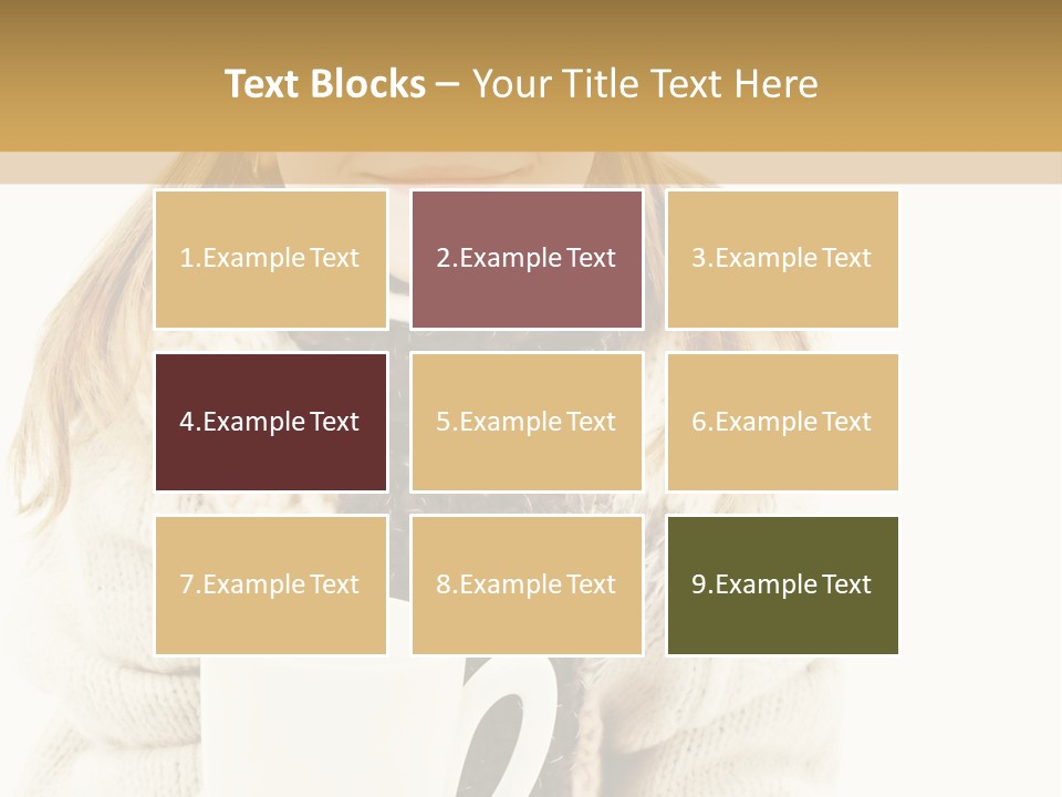 Drink Copy Tea PowerPoint Template