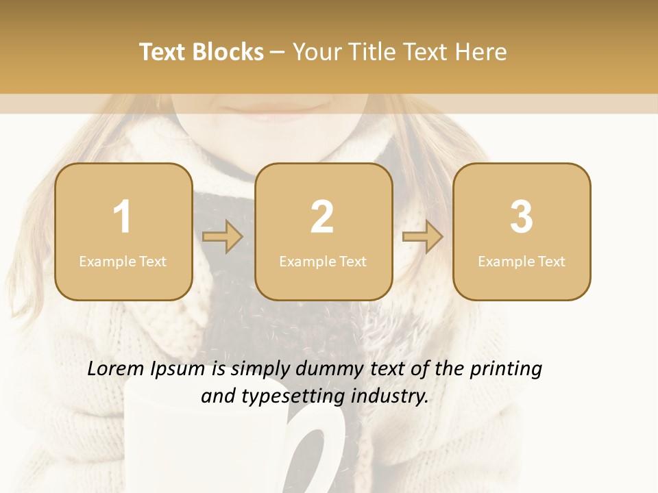 Drink Copy Tea PowerPoint Template