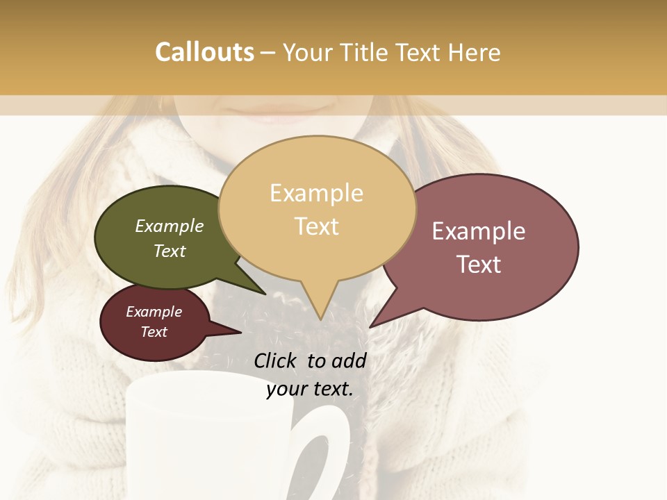 Drink Copy Tea PowerPoint Template