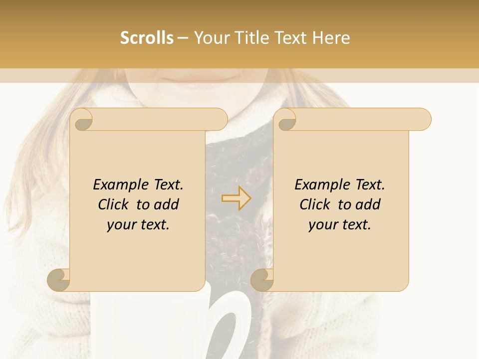 Drink Copy Tea PowerPoint Template