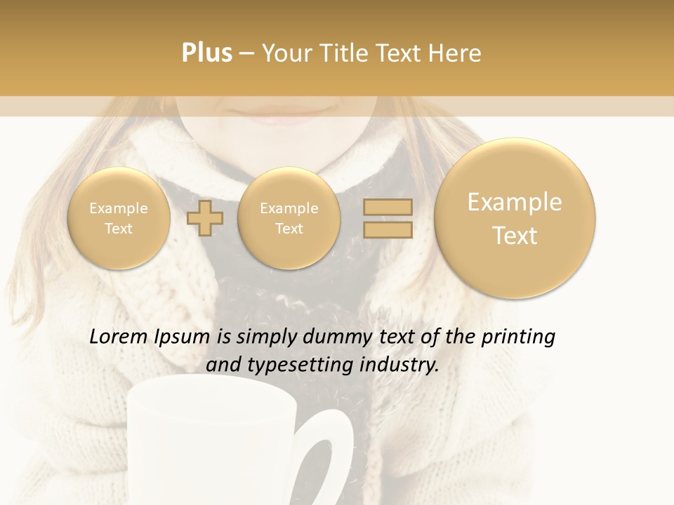 Drink Copy Tea PowerPoint Template