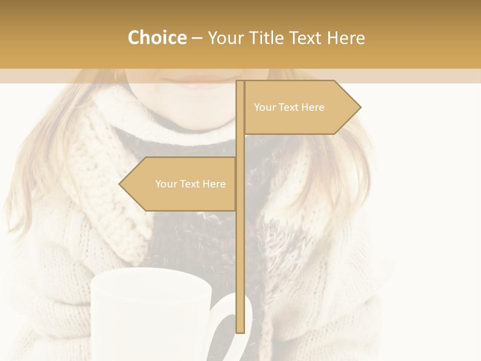 Drink Copy Tea PowerPoint Template