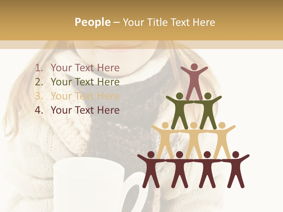 Drink Copy Tea PowerPoint Template