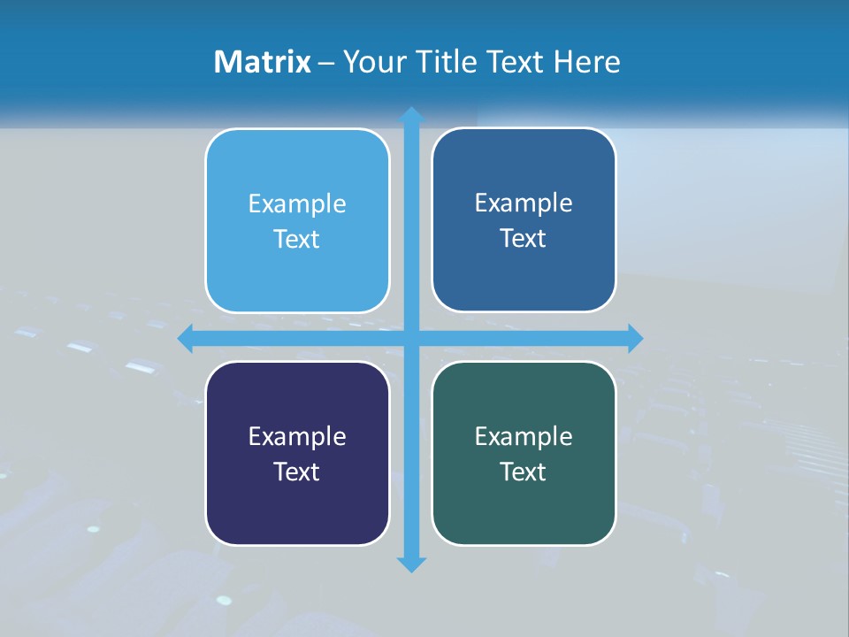 Blue Home Opera PowerPoint Template