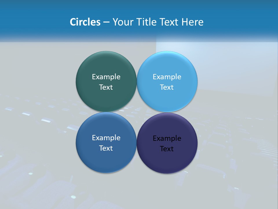 Blue Home Opera PowerPoint Template