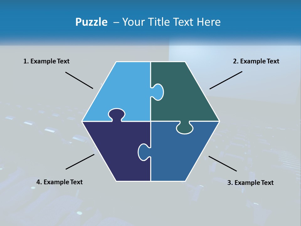 Blue Home Opera PowerPoint Template