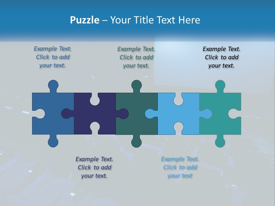 Blue Home Opera PowerPoint Template