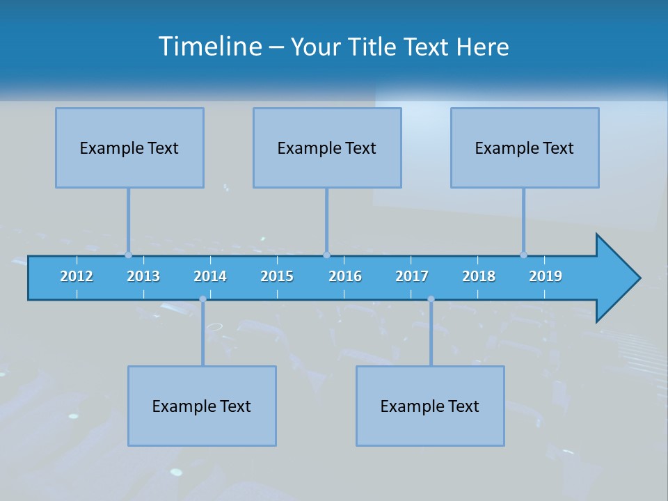 Blue Home Opera PowerPoint Template
