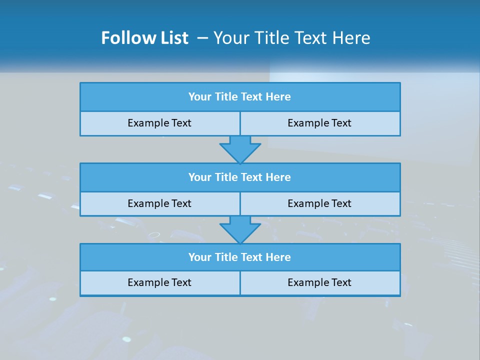 Blue Home Opera PowerPoint Template