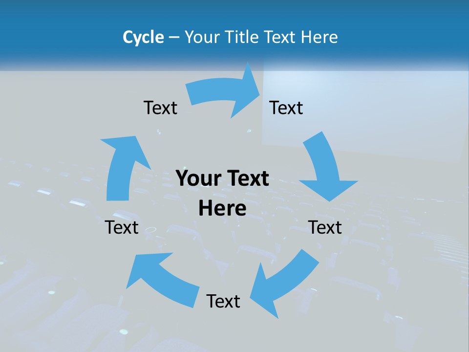 Blue Home Opera PowerPoint Template
