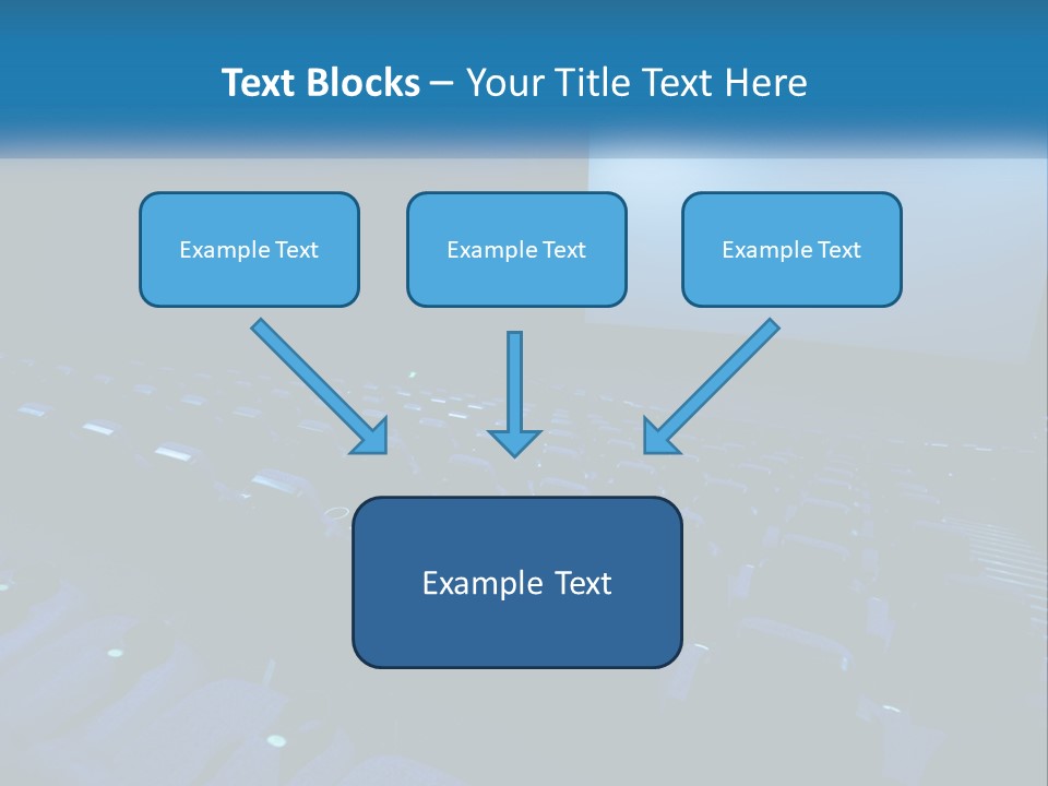 Blue Home Opera PowerPoint Template