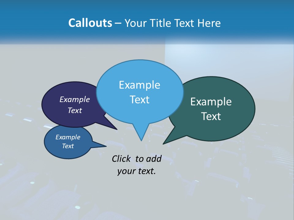Blue Home Opera PowerPoint Template