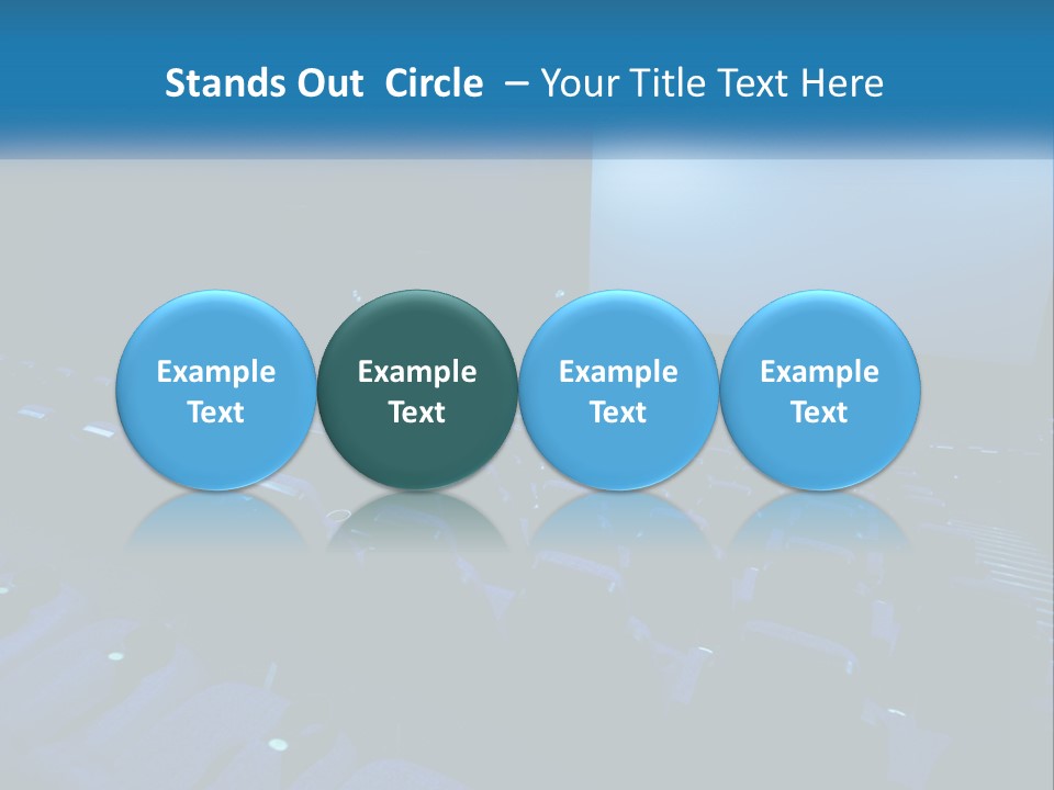 Blue Home Opera PowerPoint Template