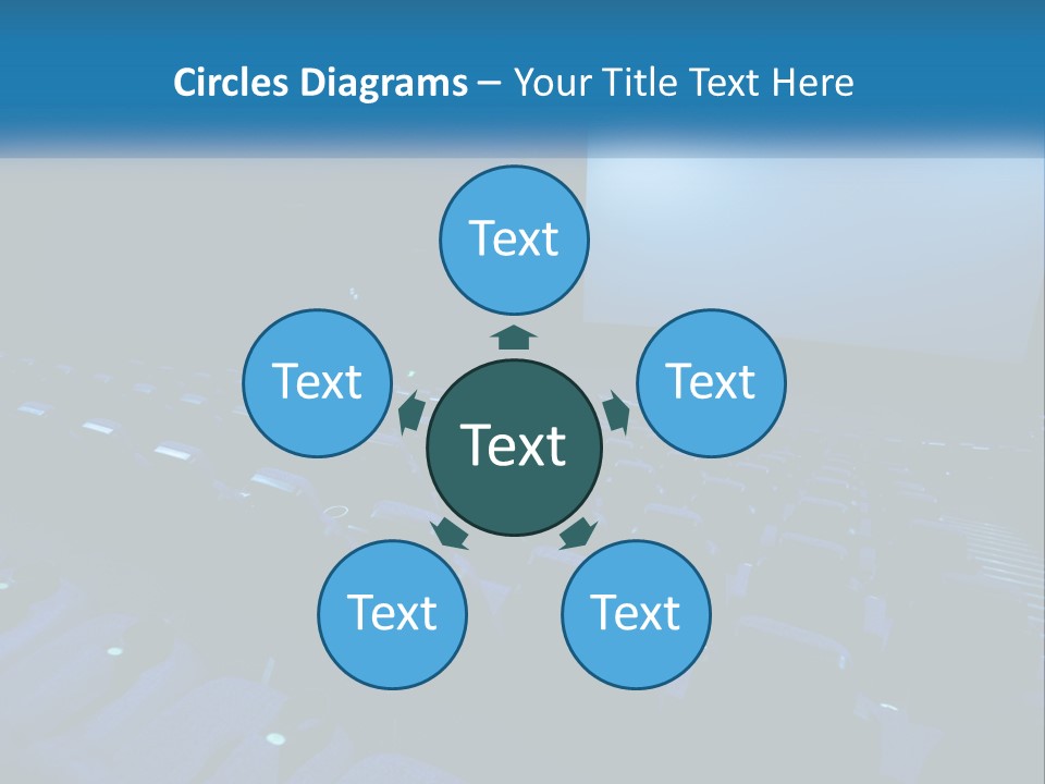 Blue Home Opera PowerPoint Template