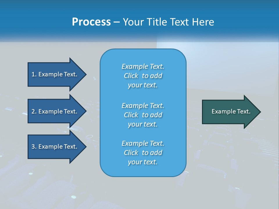 Blue Home Opera PowerPoint Template