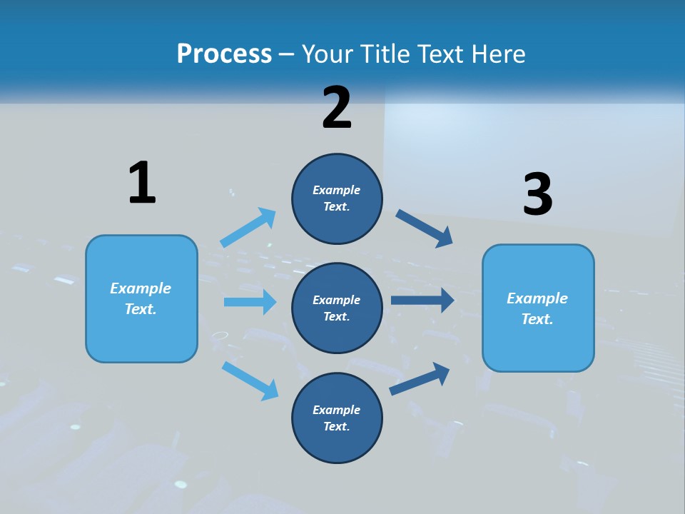 Blue Home Opera PowerPoint Template