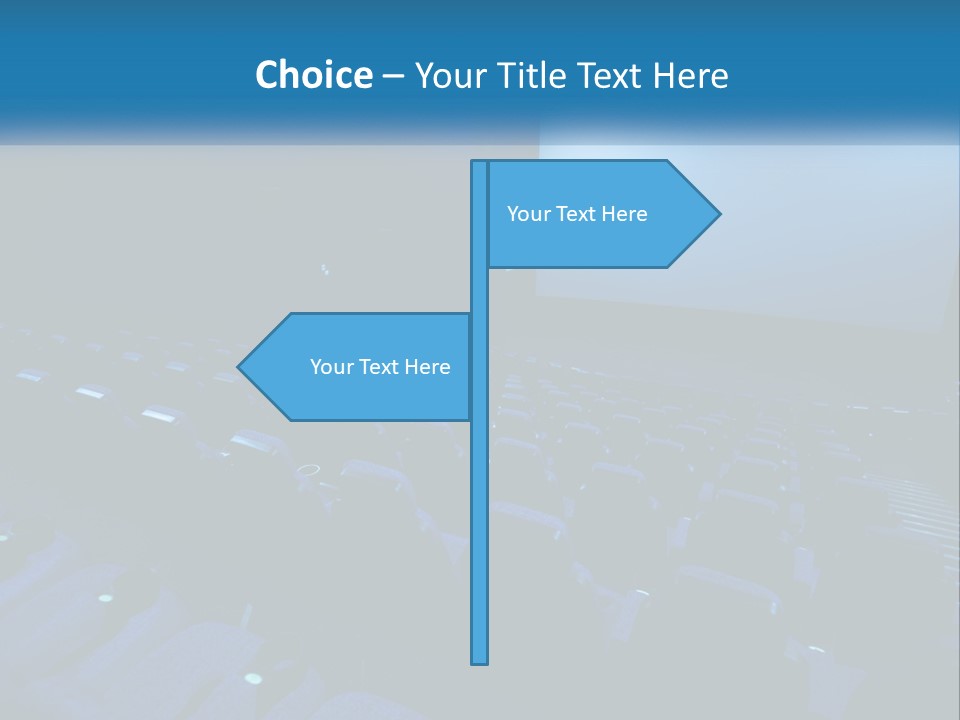 Blue Home Opera PowerPoint Template