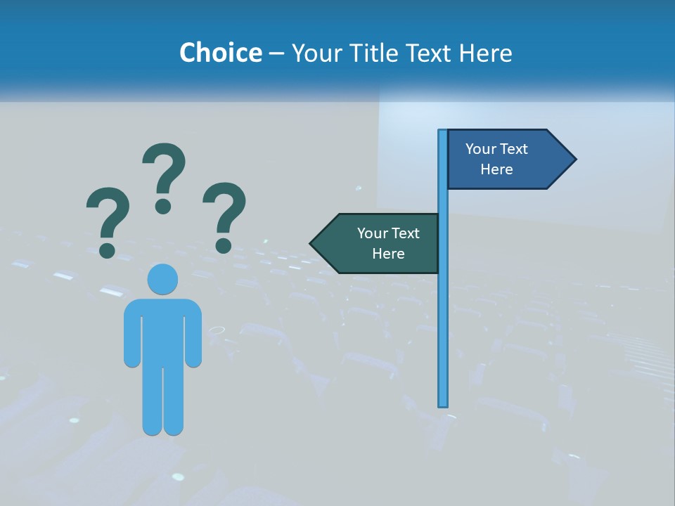 Blue Home Opera PowerPoint Template