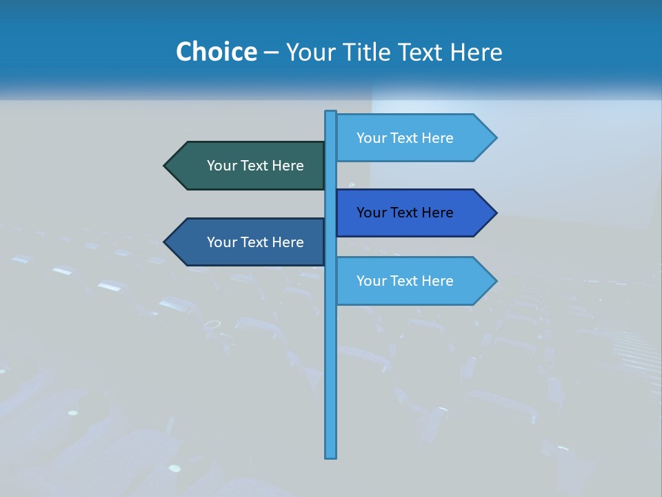 Blue Home Opera PowerPoint Template