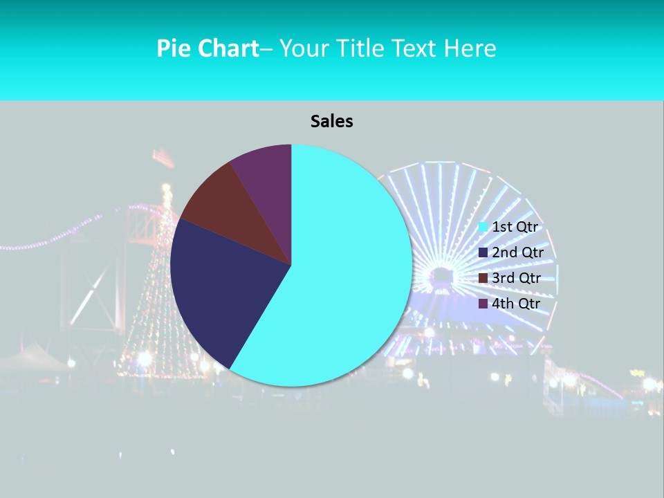 Night Landmark Ride PowerPoint Template