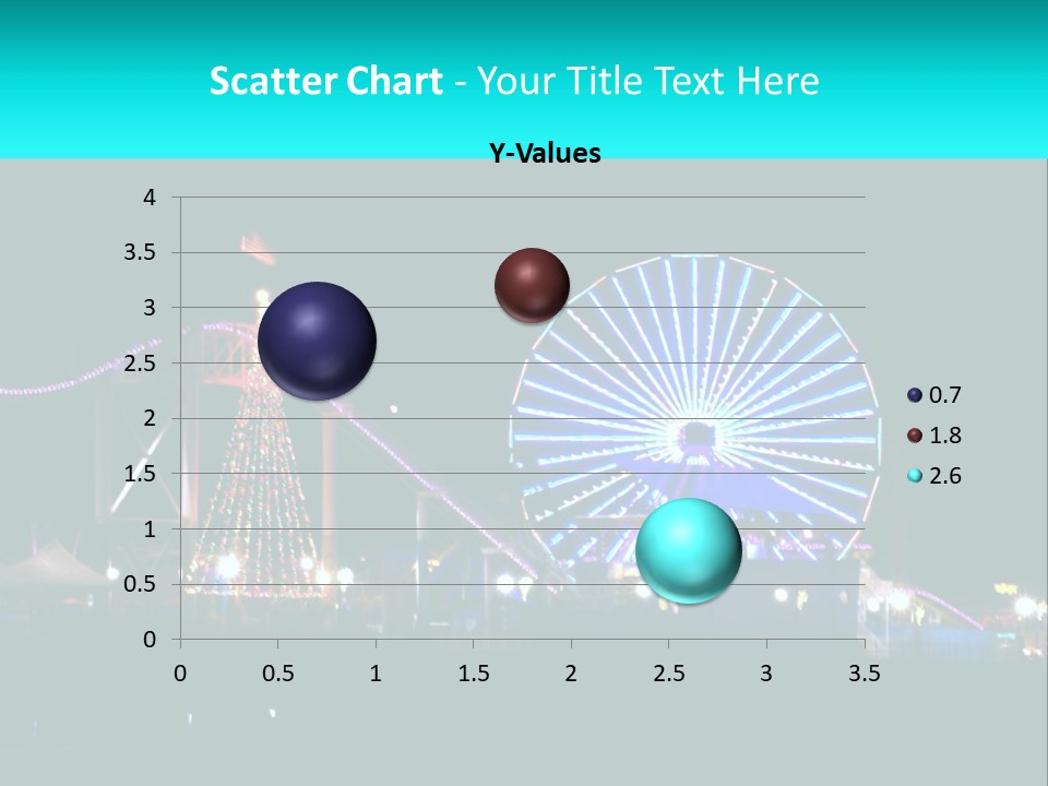 Night Landmark Ride PowerPoint Template