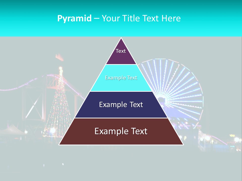 Night Landmark Ride PowerPoint Template