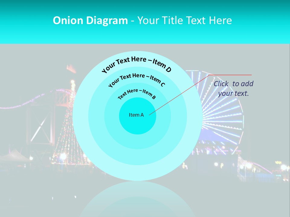 Night Landmark Ride PowerPoint Template