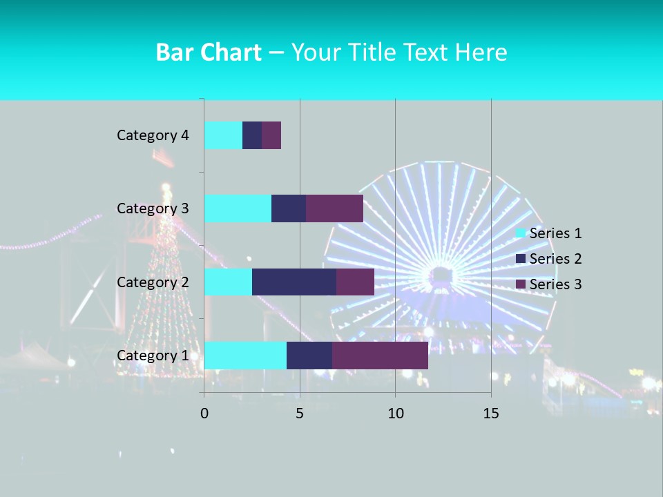 Night Landmark Ride PowerPoint Template