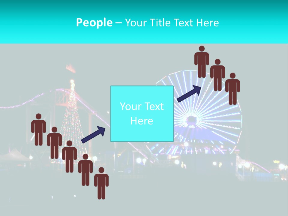 Night Landmark Ride PowerPoint Template