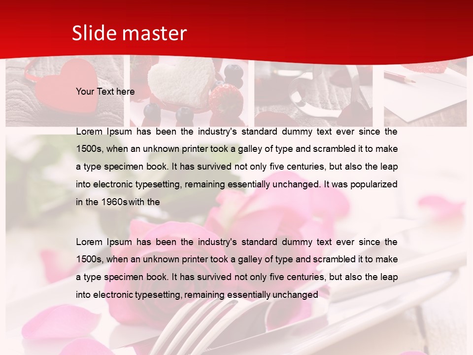 Dinner Fork Cutlery PowerPoint Template